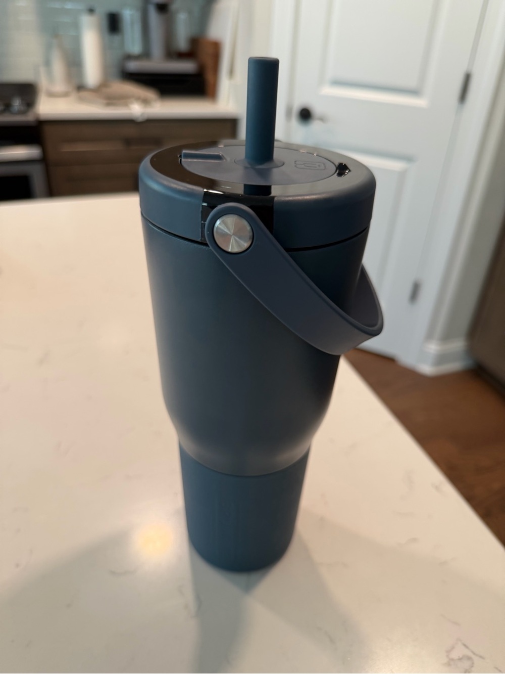 BrüMate Resa 35oz 100% Leakproof Tumbler w/Handle & Straw- Nightfall Blue